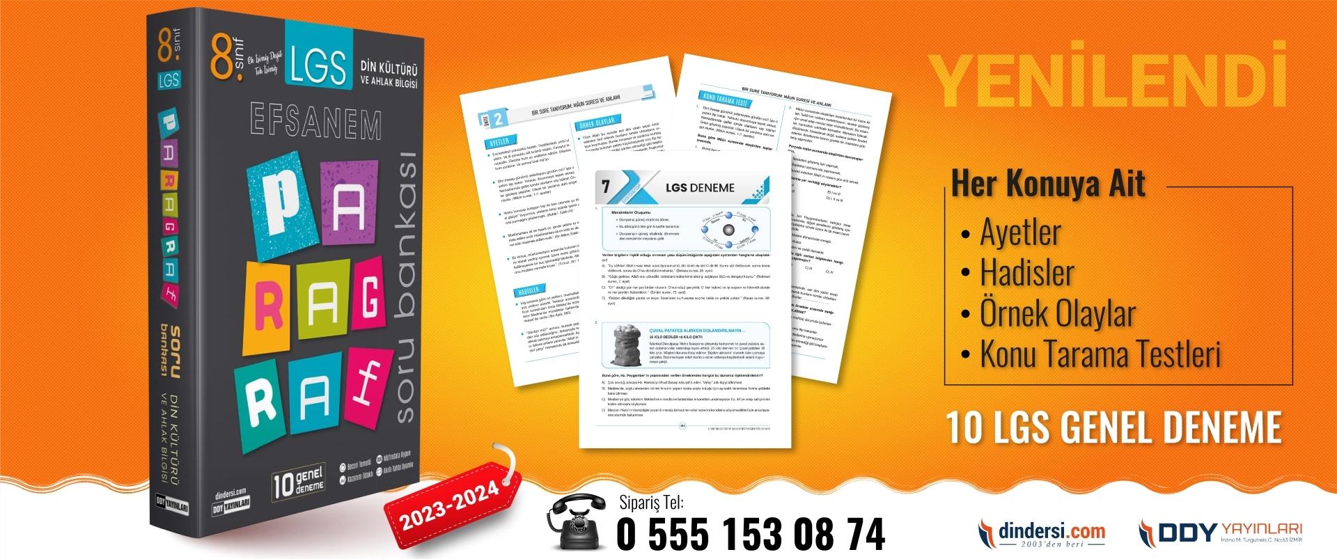 DinDersi.Com - DDY YAYINLARI