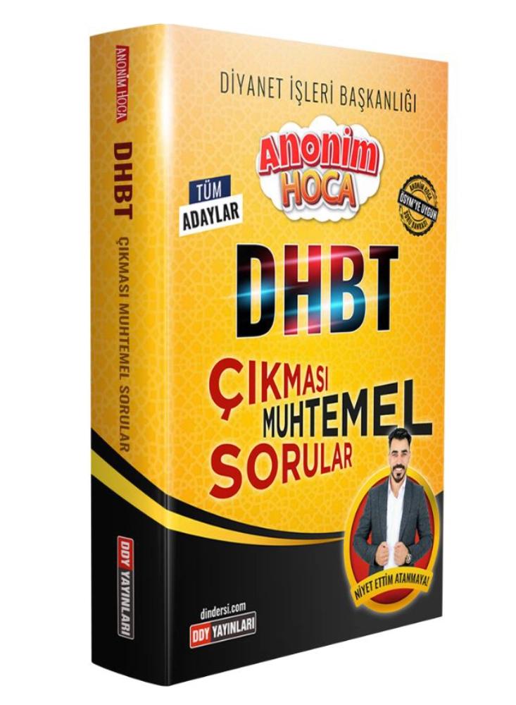 DHBT Anonim Hoca Kitapları