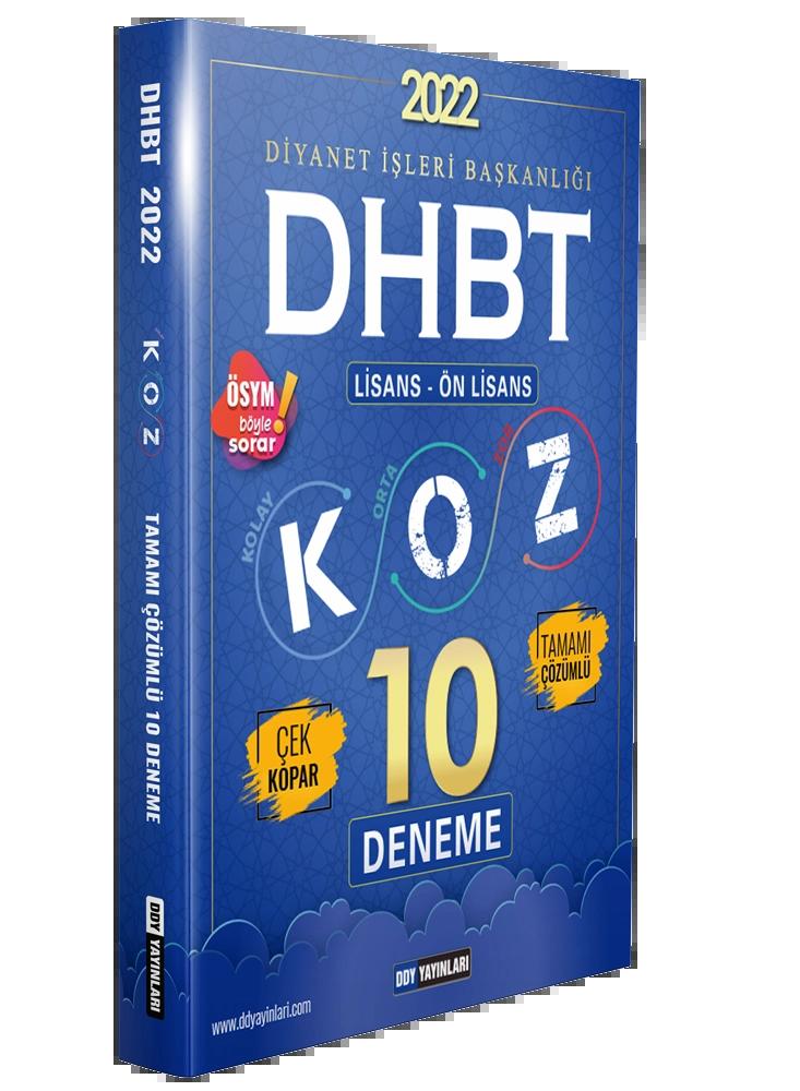 DHBT Tamamı Çözümlü Deneme Seti