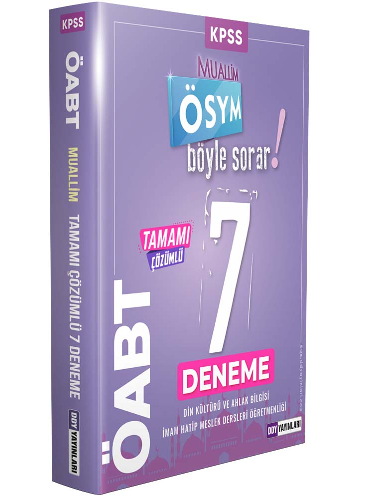 ÖABT Muallim ÖSYM Böyle Sorar! Serisi