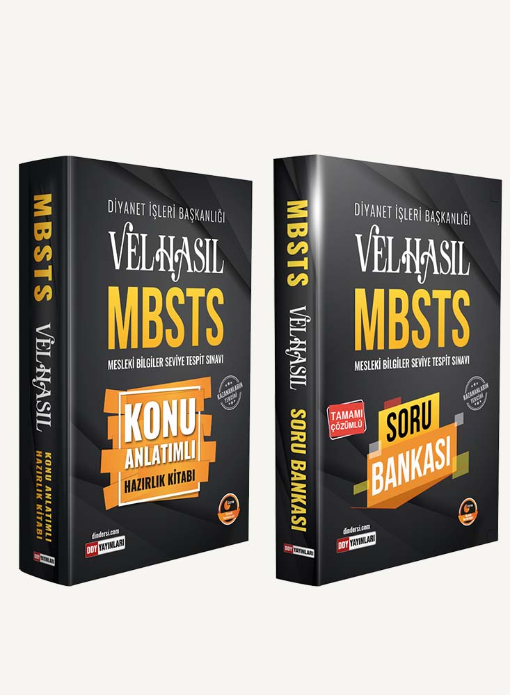 MBSTS Velhasıl Serisi Konu Anlatımlı-Tamamı Çözümlü Soru Bankası