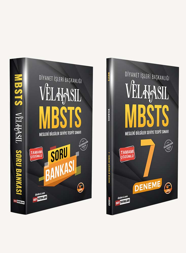 MBSTS Velhasıl Serisi  Tamamı Çözümlü Soru Bankası-7 Deneme