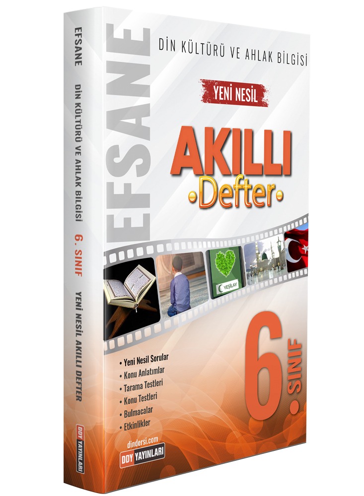 6. Sınıf Din Kültürü ve Ahlak Bilgisi Efsane Serisi 