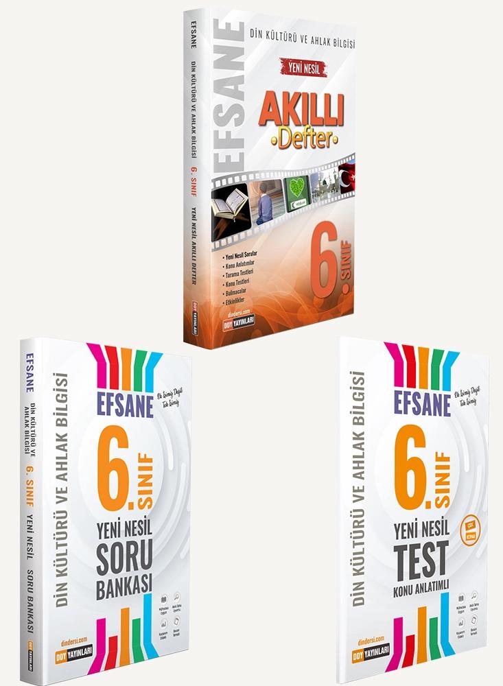 6. Sınıf Din Kültürü ve Ahlak Bilgisi Efsane Serisi 