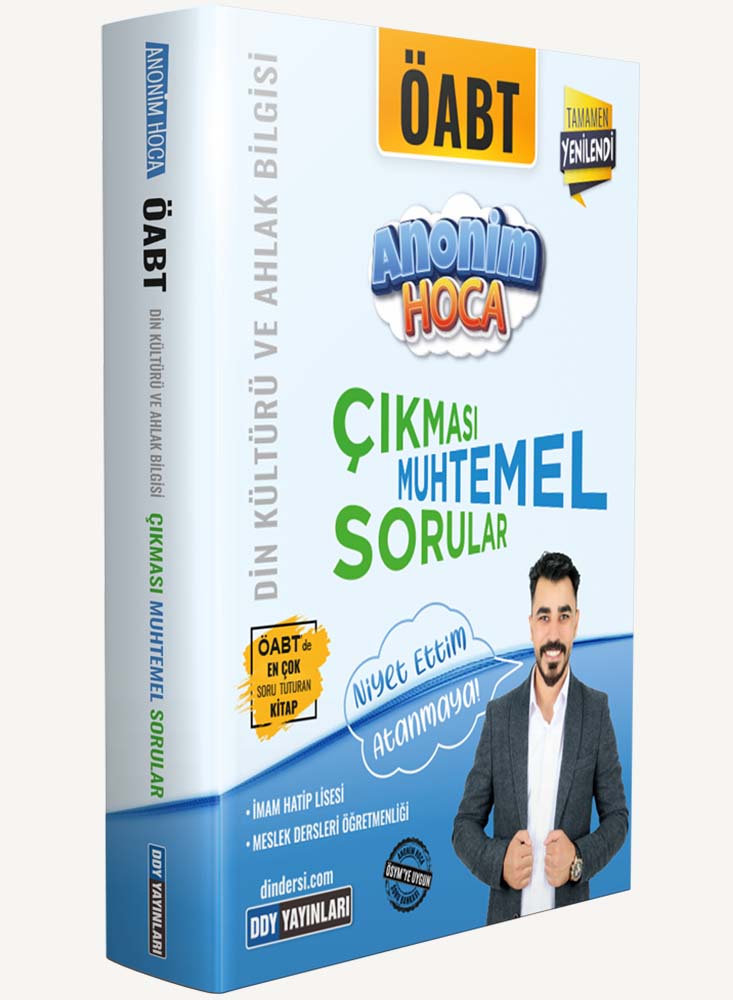 ÖABT Anonim Hoca Çıkması Muhtemel Sorular