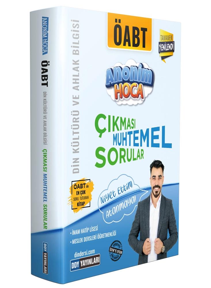 ÖABT Anonim Hoca Konu Anlatımlı Soru Bankası - Çıkması Muhtemel Sorular