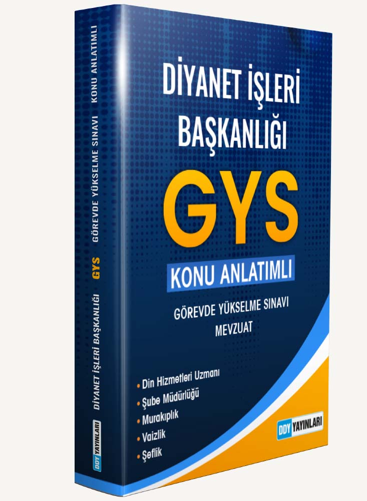 Diyanet İşleri Başkanlığı Görevde Yükselme Sınavı Konu Anlatımlı